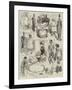 Sketches at the Crystal Palace Potato Show-Alfred Courbould-Framed Giclee Print