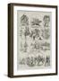 Sketches at the Delhi Camp of Exercise-S.t. Dadd-Framed Giclee Print