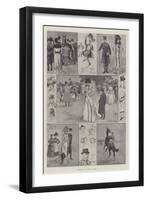 Sketches at the Derby and Oaks-Ralph Cleaver-Framed Giclee Print