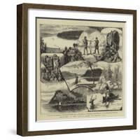 Sketches at the Devil's Lake, Wisconsin, USA-Walter William May-Framed Giclee Print