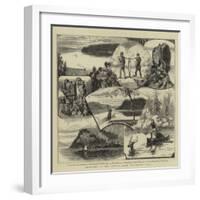 Sketches at the Devil's Lake, Wisconsin, USA-Walter William May-Framed Giclee Print