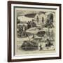 Sketches at the Devil's Lake, Wisconsin, USA-Walter William May-Framed Giclee Print