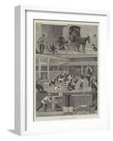 Sketches at the Dogs' Home, Battersea-Stanley Berkeley-Framed Giclee Print