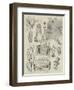 Sketches at the Drury-Lane Pantomime-null-Framed Premium Giclee Print