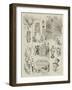 Sketches at the Drury-Lane Pantomime-null-Framed Giclee Print