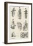 Sketches at the General Register Office, Somerset House-William Douglas Almond-Framed Giclee Print