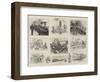 Sketches at the Gordon Memorial Boys' Home, Fort Wallington, Portsmouth-null-Framed Giclee Print