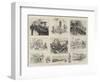 Sketches at the Gordon Memorial Boys' Home, Fort Wallington, Portsmouth-null-Framed Giclee Print