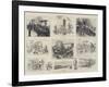 Sketches at the Gordon Memorial Boys' Home, Fort Wallington, Portsmouth-null-Framed Giclee Print