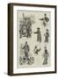 Sketches at the Great Labour Demonstration in Hyde Park-William Douglas Almond-Framed Giclee Print