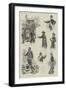 Sketches at the Great Labour Demonstration in Hyde Park-William Douglas Almond-Framed Giclee Print