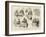 Sketches at the Great Masonic Gathering at the Royal Albert Hall-Herbert Johnson-Framed Giclee Print