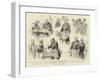 Sketches at the Great Masonic Gathering at the Royal Albert Hall-Herbert Johnson-Framed Giclee Print