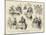 Sketches at the Great Masonic Gathering at the Royal Albert Hall-Herbert Johnson-Mounted Giclee Print