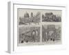 Sketches at the India and Ceylon Exhibition, Earl's Court-Henry William Brewer-Framed Giclee Print