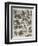 Sketches at the International Chess Tournament-Alfred Courbould-Framed Giclee Print