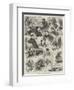 Sketches at the International Chess Tournament-Alfred Courbould-Framed Giclee Print