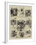 Sketches at the International Football Match, Glasgow-William Ralston-Framed Giclee Print