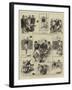 Sketches at the International Football Match, Glasgow-William Ralston-Framed Giclee Print