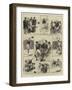 Sketches at the International Football Match, Glasgow-William Ralston-Framed Giclee Print