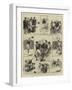Sketches at the International Football Match, Glasgow-William Ralston-Framed Giclee Print