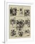 Sketches at the International Football Match, Glasgow-William Ralston-Framed Giclee Print