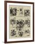 Sketches at the International Football Match, Glasgow-William Ralston-Framed Giclee Print