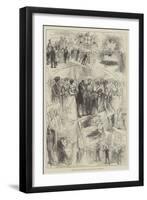 Sketches at the International Municipal Ball at Guildhall-Charles Robinson-Framed Giclee Print