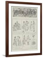 Sketches at the Inventions Exhibition-Alfred Courbould-Framed Giclee Print