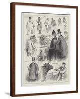 Sketches at the Islington Cattle Show-Henry Stephen Ludlow-Framed Giclee Print