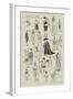 Sketches at the Juvenile Fancy Dress Ball at the Mansion House-Phil May-Framed Giclee Print