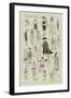 Sketches at the Juvenile Fancy Dress Ball at the Mansion House-Phil May-Framed Giclee Print