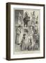 Sketches at the Lady Mayoress's Children's Ball, Mansion House-null-Framed Giclee Print