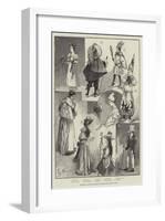 Sketches at the Lady Mayoress's Children's Ball, Mansion House-null-Framed Giclee Print