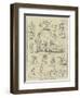 Sketches at the Land League Trials in Dublin-null-Framed Giclee Print
