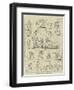 Sketches at the Land League Trials in Dublin-null-Framed Giclee Print