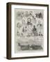 Sketches at the Leeds Musical Festival-null-Framed Giclee Print