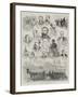 Sketches at the Leeds Musical Festival-null-Framed Giclee Print