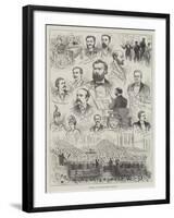 Sketches at the Leeds Musical Festival-null-Framed Giclee Print