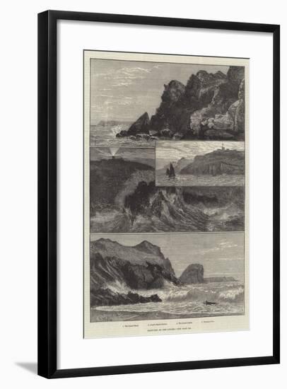 Sketches at the Lizard-null-Framed Giclee Print