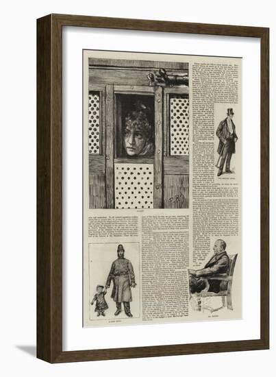 Sketches at the London Police-Courts-Charles Paul Renouard-Framed Giclee Print