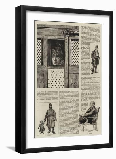 Sketches at the London Police-Courts-Charles Paul Renouard-Framed Giclee Print