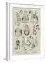 Sketches at the Lord Mayor's Juvenile Fancy-Dress Ball on Twelfth Night-null-Framed Giclee Print