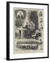 Sketches at the Mayor's Juvenile Ball at the Manchester Townhall-Henry Stephen Ludlow-Framed Giclee Print