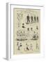 Sketches at the Meeting of the London Athletic Club at Lillie Bridge, 29 May 1876-null-Framed Giclee Print