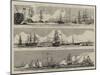 Sketches at the Naval Review at Spithead-William Edward Atkins-Mounted Giclee Print