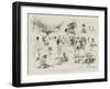 Sketches at the New India and Ceylon Exhibition at Earl's Court-Frank Craig-Framed Giclee Print