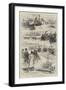 Sketches at the Oxford and Cambridge Boat-Race-Charles Robinson-Framed Giclee Print