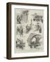 Sketches at the Paris Exhibition-null-Framed Giclee Print