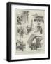 Sketches at the Paris Exhibition-null-Framed Giclee Print